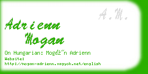 adrienn mogan business card